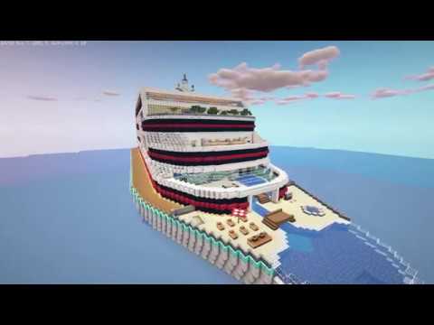 Urlaub auf dem Redstone Kreuzfahrtschiff von TheJoCraft!