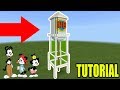 Minecraft: How To Make The Warner Brothers Water Tower 