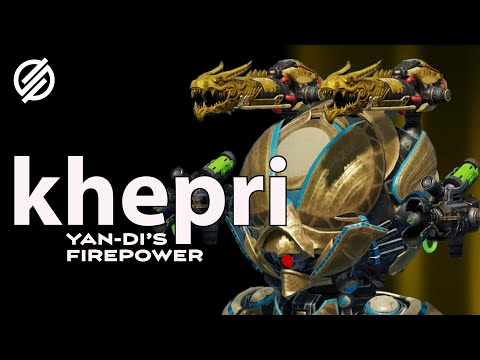 Yan-Di’s Khepri as Beacon Runner & Defender | War Robots Gameplay