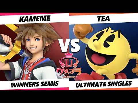 Umebura 9 Winners Semis - Kameme (Sora) Vs. Tea (Pac-Man) SSBU Ultimate Tournament