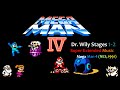 Mega Man 4 NES Dr Wily Stages 1 2 Extended Music
