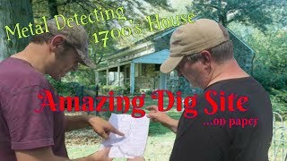 One day access! - Metal Detecting 1730's historic Revolutionary War Home