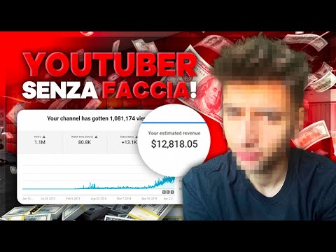 COME GUADAGNARE con YOUTUBE... senza METTERCI la FACCIA
