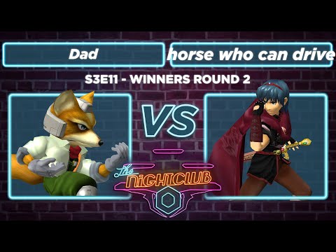 The Nightclub S3E11: Dad vs a horse who can drive - Winners Round 2 SSBM