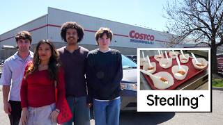 How many free samples can we steal from Costco