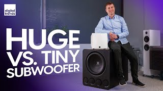Huge vs. Tiny Subwoofer | Why You Need A Subwoofer for Home 
