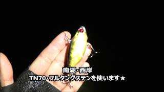 2016年・12月29日・琵琶湖南湖ジャッカルTN70で!