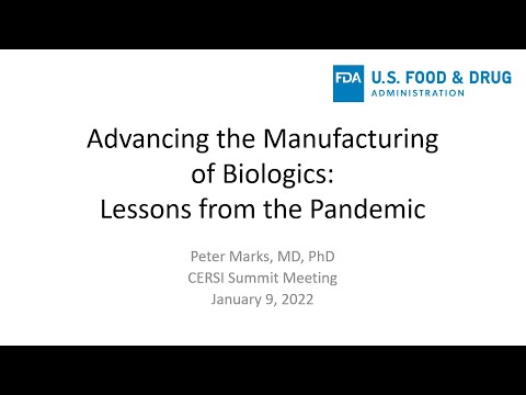 2022 CERSI Summit - Peter Marks Keynote