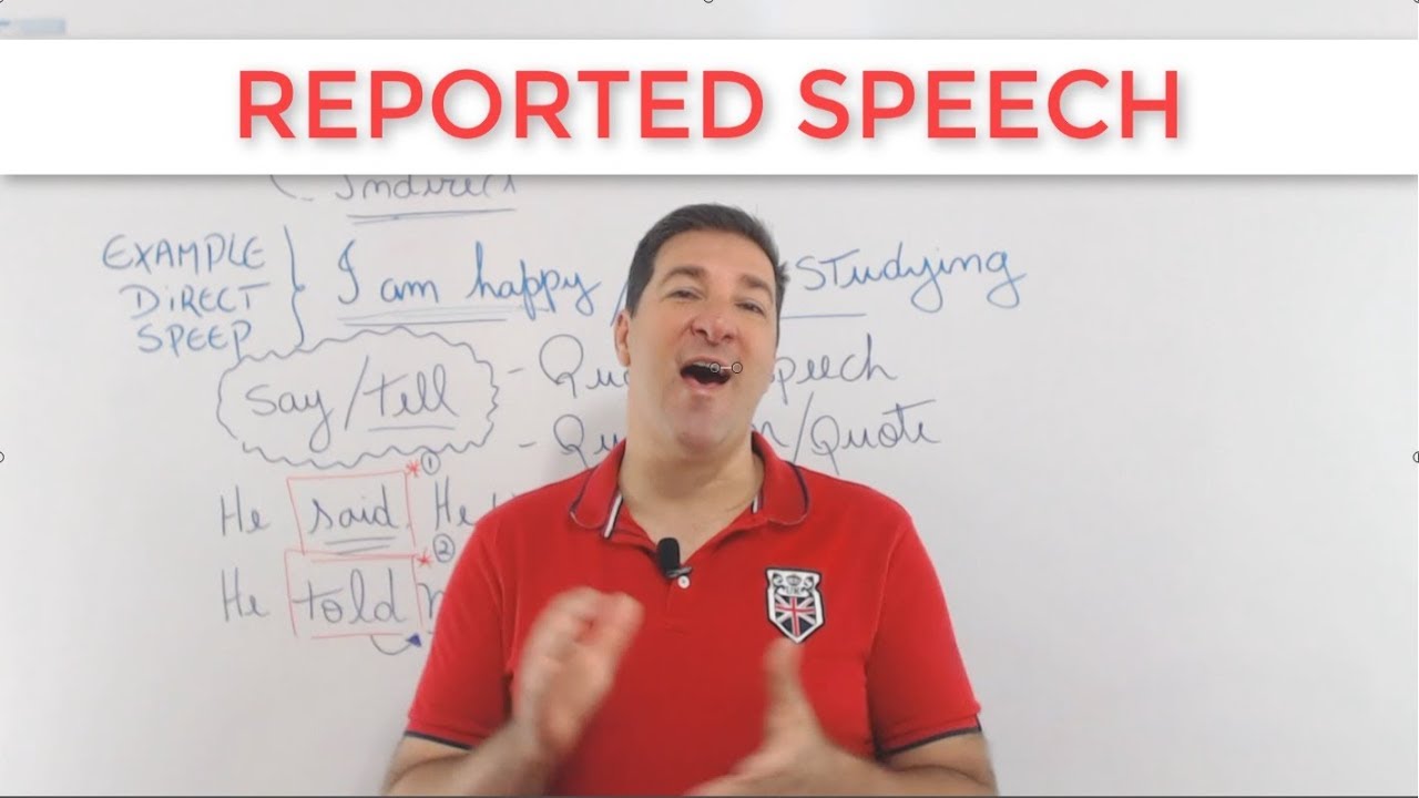REPORTED SPEECH INTRODUÇÃO (Discurso Indireto)