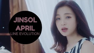 Download lagu Jinsol (April) - Line Evolution | 2015-2020 mp3