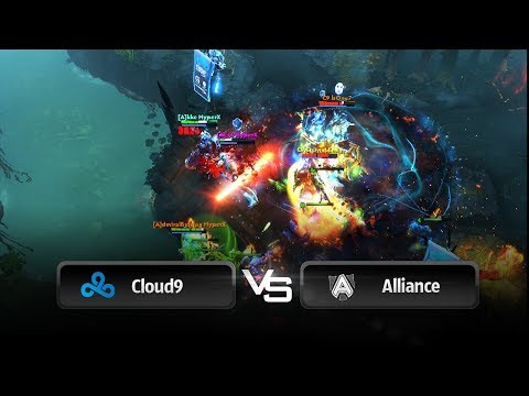 Teamwipe by C9 vs Alliance @ DreamLeague Season 1