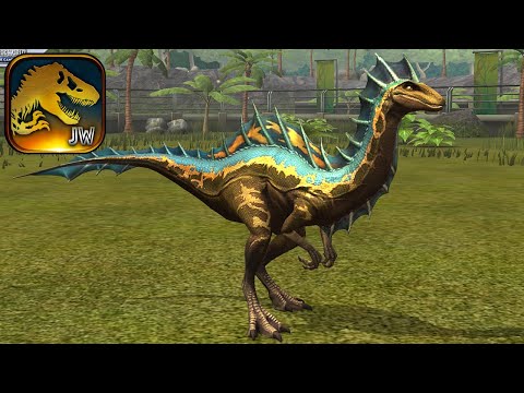 OPHIACOMIMUS MAX LEVEL 40 || Jurassic World - The Game