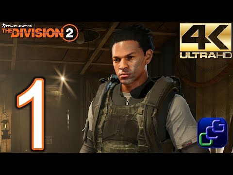 Tom Clancy's The Division 2 PC 4K Walkthrough - Gameplay Part 1 - Grand Washington Hotel