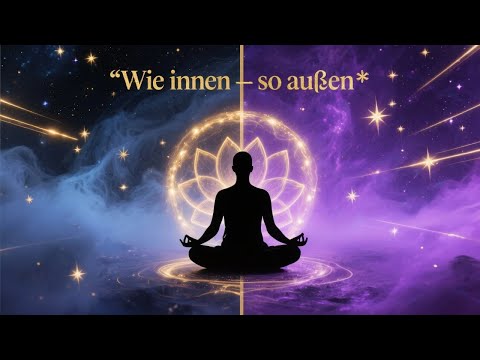 Wie innen – so außen 💫 Gesetz der Entsprechung