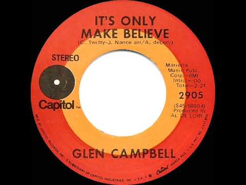 1970 HITS ARCHIVE: It’s Only Make Believe - Glen Campbell (stereo 45)