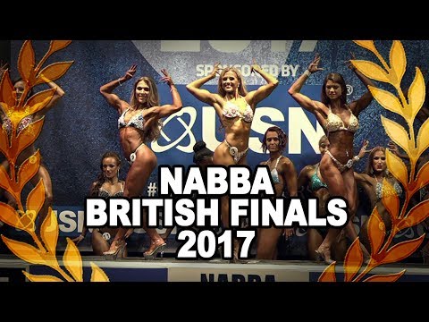 NABBA BRITISH FINALS 2017 - Toned Figure Comparisons