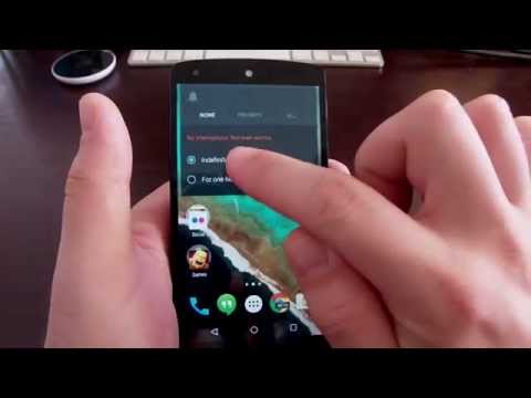 Android 5.0 Lollipop Do Not Disturb Mode - Android Galaxy Greece