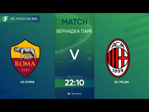 AFL20. Champions League. Day 2. AS Roma - AC Milan.