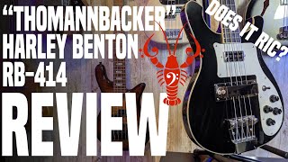 Video thumbnail for Harley Benton RB-414 "Thomannbacker"- Can this budget Rickenbacker clone rock?- LowEndLobster Review by LowEndLobster