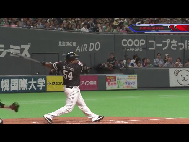 4/27 ファイターズ対ホークス ハイライト