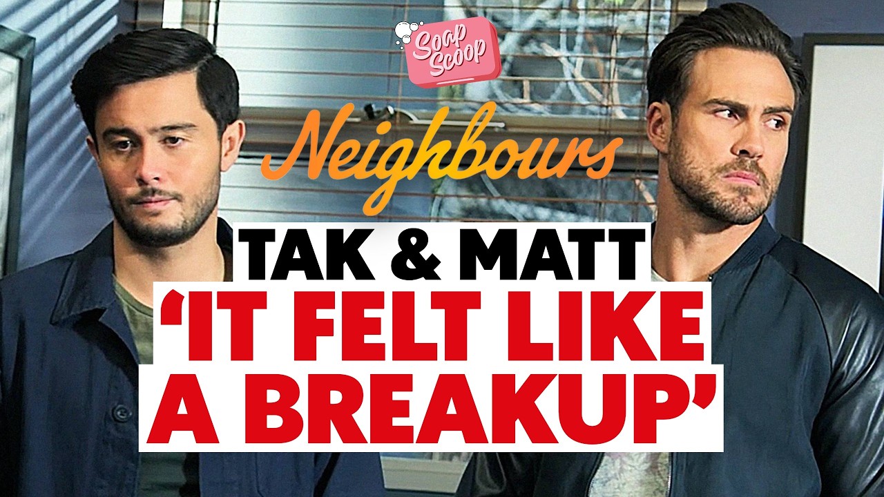Soap Scoop | Takaya Honda & Matt Wilson on Grief, Closure and Saying Goodbye to Neighbours
