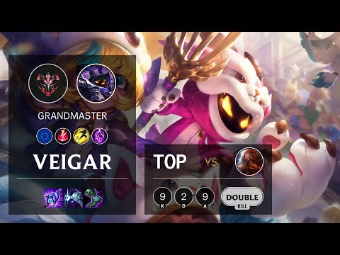 Veigar Top vs Gragas - EUW Grandmaster Patch 11.5
