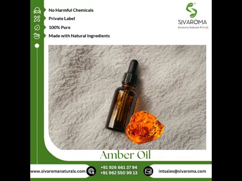 Amber Essential Oil