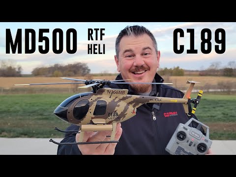 RC Era - MD500 | C189 - RTF Heli - Unbox, Build, & Maiden Flight