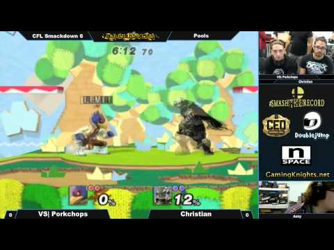 CFL Smackdown 10/25 - VS Porkchops vs Christian  - PM Pools