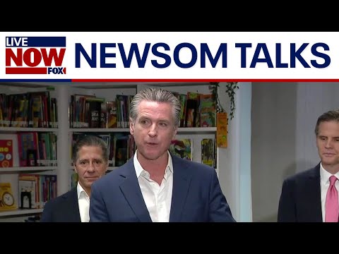 Video | Newsom speaks ahead of redistricting battle