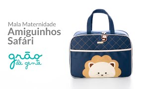 MALA MATERNIDADE AMIGUINHOS SAFÁRI | GRÃO DE GENTE