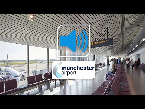 Manchester Airport Terminal 3 Sounds | Ambient Sound