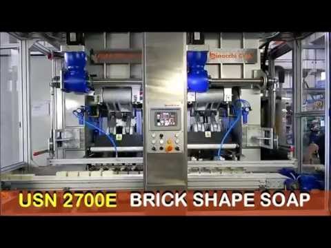 Binacchi press for high banded soaps + variable weight