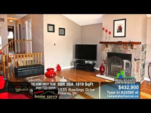 1535 Rawlings Drive, Pickering - Stephen Young - Durham Home Savvy.flv