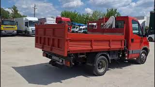 IVECO Daily 40 C 10 - 3 sided Tipper/Bonfiglioli P3500L Crane pa&scaron;izgāzējs < 3.5t | Attēls 4 - Autoline