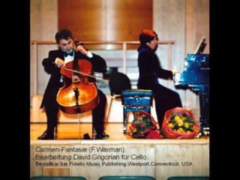 DAVID GRIGORIAN. Cello. Carmen Fantasie. (F.Waxman).