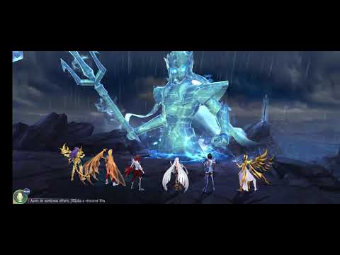 2ème test boss legion Saint seiya awakening team ikki gc rc + rada rc + milo gc
