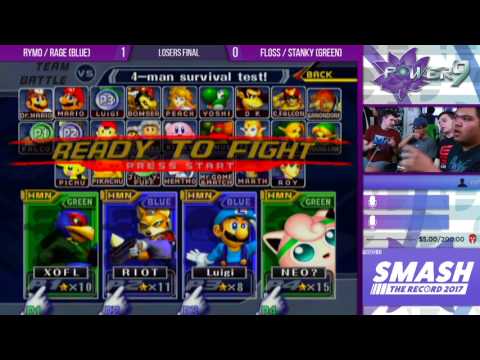 S@P9 #42 - Rymo / Rage (Blue) VS floss / Stanky (Green) Losers Final