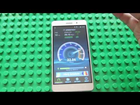 WiFi Internet Speed tested on Bluboo Maya smartphone
