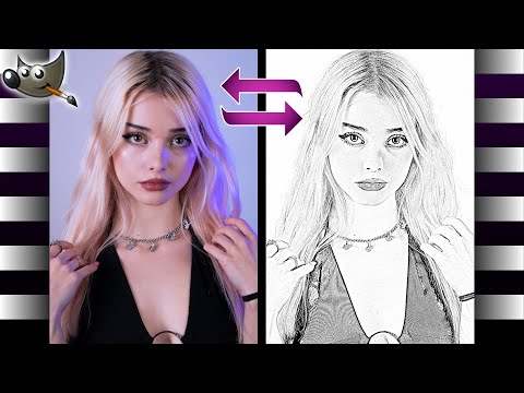 Pencil Effect | GIMP 2.10 Tutorial (German)