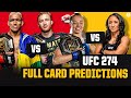 UFC 274 Predictions: Oliveira vs Gaethje | Namajunas vs Esparza [Super Preview] | CBS Sports HQ