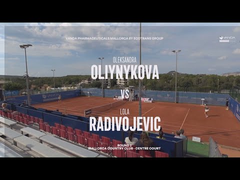 Oleksandra Oliynykova (UKR) vs Lola Radivojevic (SRB) - Game, Set and Match Point