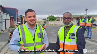 Mitchells Plain Potholes Getting Fixed!