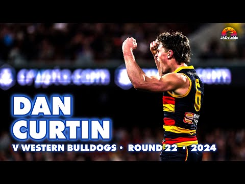 Dan Curtin | 1st Full AFL Game | Round 22 v Bulldogs • 2024