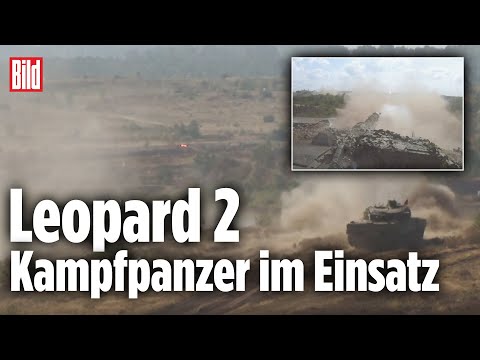 Leopard 2 – BILD-Militärexperte erklärt den deutschen Kampfpanzer