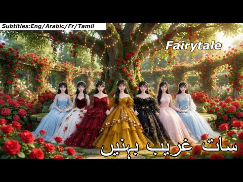 Seven Poor Sisters | Urdu Fairy Tale | Hindi Fairy Tales | Emotional Princess Story