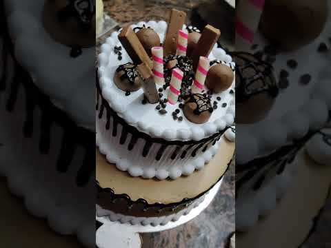 chocolate & pineapple cake