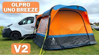 The ULTIMATE Drive Away Inflatable Campervan Awning - Olpro Uno Breeze V2