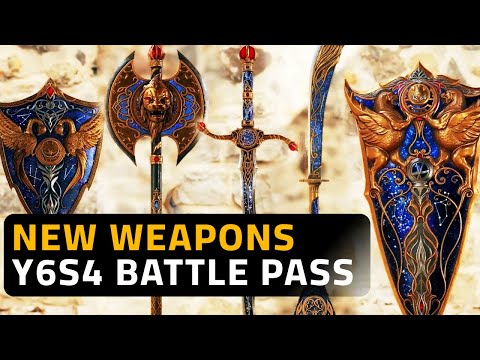 For Honor: New Weapons and Effects | Y6S4 Battlepass Overview | Shattered Fates