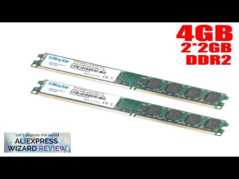 Xllbyte DIMM DDR2 800Mhz/667Mhz 4GB(2GB*2Pieces) PC2-6400/PC2-5300 memory for Desktop Review